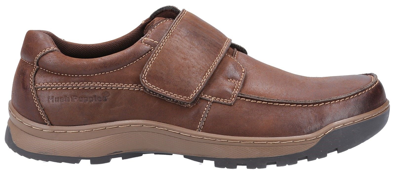 Men's classic touch fastening shoe Casper; perfect for relaxed day-to-day styling with comfortable leather uppers, padded collar, memory footbed and flexible sole for all day comfort.Leather upper. 
Easy velcro fastening. 
Padded collar for added comfort. 
Breathable textile lining. 
Memory foam comfort insole.
