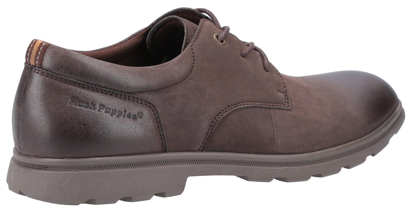 Men's classic derby lace up shoe Trevor; perfect for relaxed day-to-day styling with comfortable Nubuck leather uppers, padded collar, breathable textile lining and lightweight, flexible rubber sole for all day comfort.Nubuck leather upper. 
Lace up fastening. 
Padded collar for extra comfort. 
Breathable textile lining. 
Memory foam comfort insole.