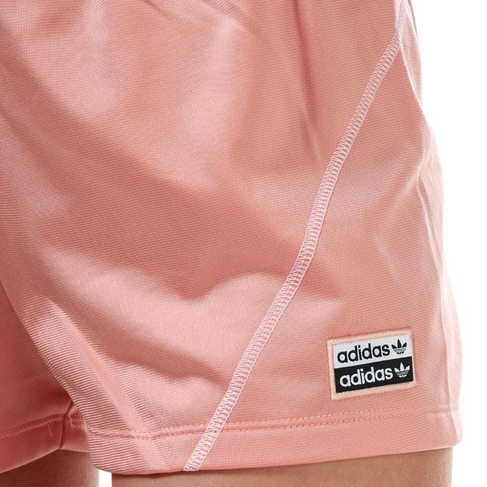 Women's adidas Originals R.Y.V. Shorts Pink 4in Pink