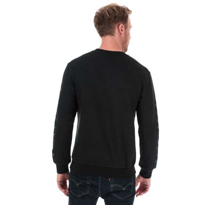 Mens adidas Originals Repeat Trefoil Crew Sweatshirt in black - multicolour.<BR><BR>- Ribbed crew neck.<BR>- Long sleeves with repeat camo print Trefoil logos.<BR>- Ribbed cuffs and hem.<BR>- Embroidered linear Trefoil logo at centre chest.<BR>- Tonal back neck tape.<BR>- Main material: 70% Cotton  30% Polyester.  Machine washable.<BR>- Ref: GE5770