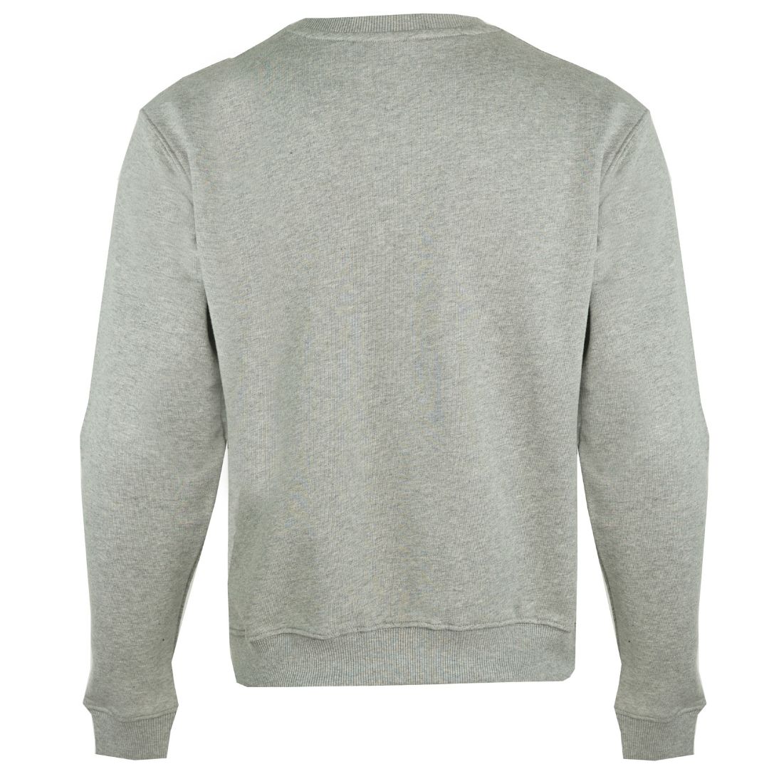 Roberto Cavalli RC Gold Shield Logo Grey Jumper. Roberto Cavalli Grey Jumper. Roberto Cavalli RC Branding. Regular Fit. Ribbed Sleeve and Waist Endings. Style:HST67H A373 05014