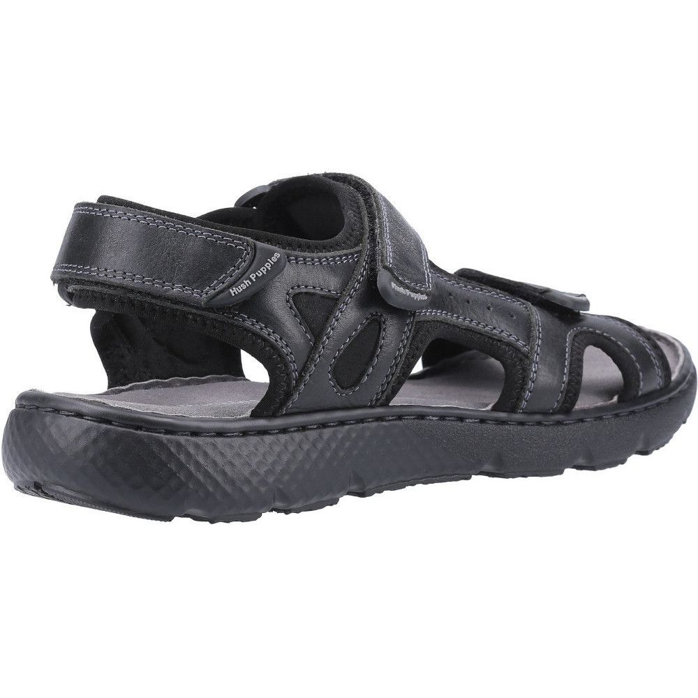 Hush Puppies Mens Carter Strap Leather Summer Sandals