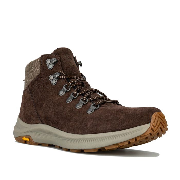 merrell ontario suede mid