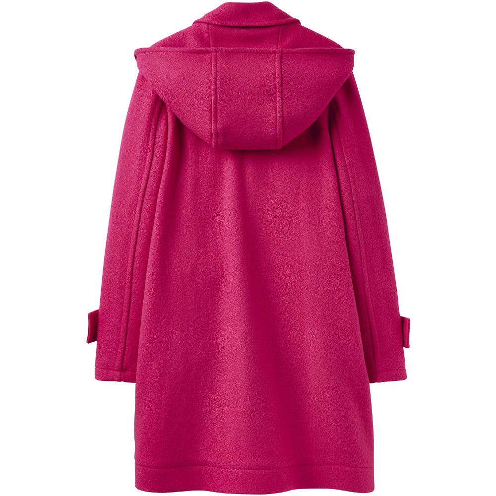 Some items of clothing never go out of style; the iconic duffle coat is one such piece.  In true Joules fashion we�ve given this classic our own twist with a zip and toggle fastening for extra warmth, a storm guard detail and half printed lining and button-down detachable hood.  In heavier weight wool this is an investment piece to see you through the years.