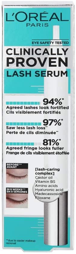 L'Oreal Paris Clinically Proven Lash Serum For Longer Lashes - New In Box