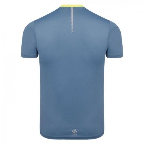 100% polyester. Q-Wic Plus lightweight polyester fabric. Good wicking performance. Quick drying. Reflective detail for enhanced visibility. With colour blocked sleeves.