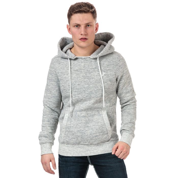 True Religion Men's Solid Hoodie in Grey