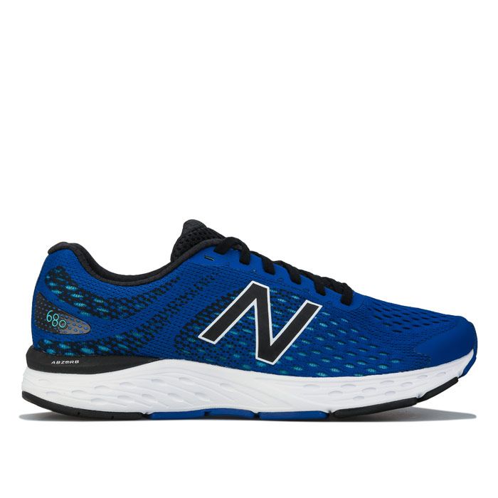 Men's New Balance 680 Performance Running Shoes in Blue