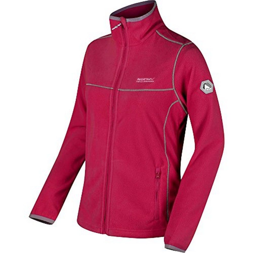 240gsm Symmetry fleece. 1 side brushed, 1 side anti pill. 2 lower pockets. Adjustable shockcord hem. 100% Polyester. Regatta Womens sizing (bust approx): 6 (30in/76cm), 8UK (32in/81cm), 10UK (34in/86cm), 12UK (36in/92cm), 14UK (38in/97cm), 16UK (40in/102cm), 18UK (43in/109cm), 20UK (45in/114cm), 22UK (48in/122cm), 24UK (50in/127cm), 26UK (52in/132cm), 28UK (54in/137cm), 30UK (56in/142cm), 32UK (58in/147cm), 34UK (60in/152cm), 36UK (62in/158cm).