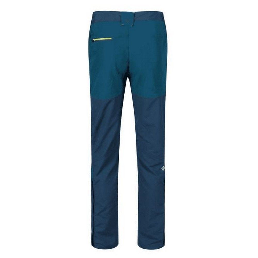 100% Polyamide. Mens showerproof hiking trousers with 40+ UPF sun protection and strategic stretch panelling. Lightweight yet hard-wearing polyamide fabric with stretch panels on the knees and seat for plenty of flex on the trail. With a part-elasticated waist, interactive belt loops and multiple zipped pockets to keep your adventure essentials organised. With the Regatta print on the left leg. Regatta Mens sizing (waist approx): 26in/66cm, 28in/71cm, 30in/76cm, 32in/81cm, 33in/84cm, 34in/86.5cm, 36in/91.5cm, 38in/96.5cm, 40in/101.5cm, 42in/106.5cm, 44in/111.5cm, 46in/117cm, 48in/122cm, 50in/127cm. Regatta Trouser Leg length: Short- 29in, Regular- 31in, Long- 33in.