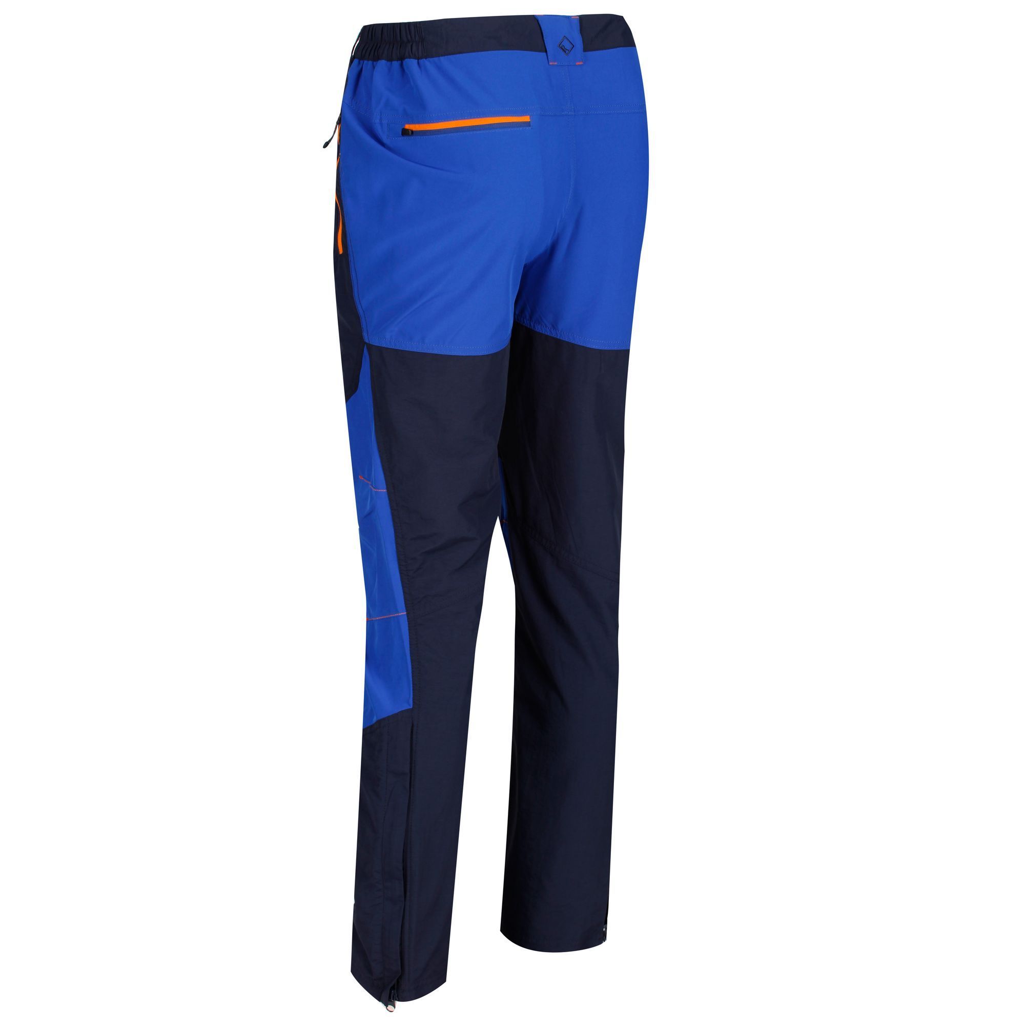 100% Polyamide. Mens showerproof hiking trousers with 40+ UPF sun protection and strategic stretch panelling. Lightweight yet hard-wearing polyamide fabric with stretch panels on the knees and seat for plenty of flex on the trail. With a part-elasticated waist, interactive belt loops and multiple zipped pockets to keep your adventure essentials organised. With the Regatta print on the left leg. Regatta Mens sizing (waist approx): 26in/66cm, 28in/71cm, 30in/76cm, 32in/81cm, 33in/84cm, 34in/86.5cm, 36in/91.5cm, 38in/96.5cm, 40in/101.5cm, 42in/106.5cm, 44in/111.5cm, 46in/117cm, 48in/122cm, 50in/127cm. Regatta Trouser Leg length: Short- 29in, Regular- 31in, Long- 33in.