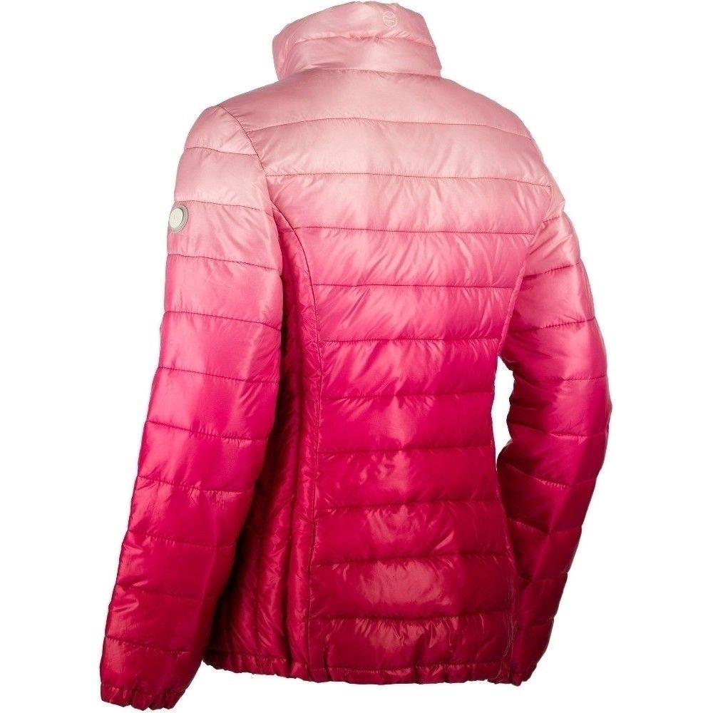 Ultra lightweight and highly breathable insulation for year round adventuring. Easily compressible. All over ombre pattern.