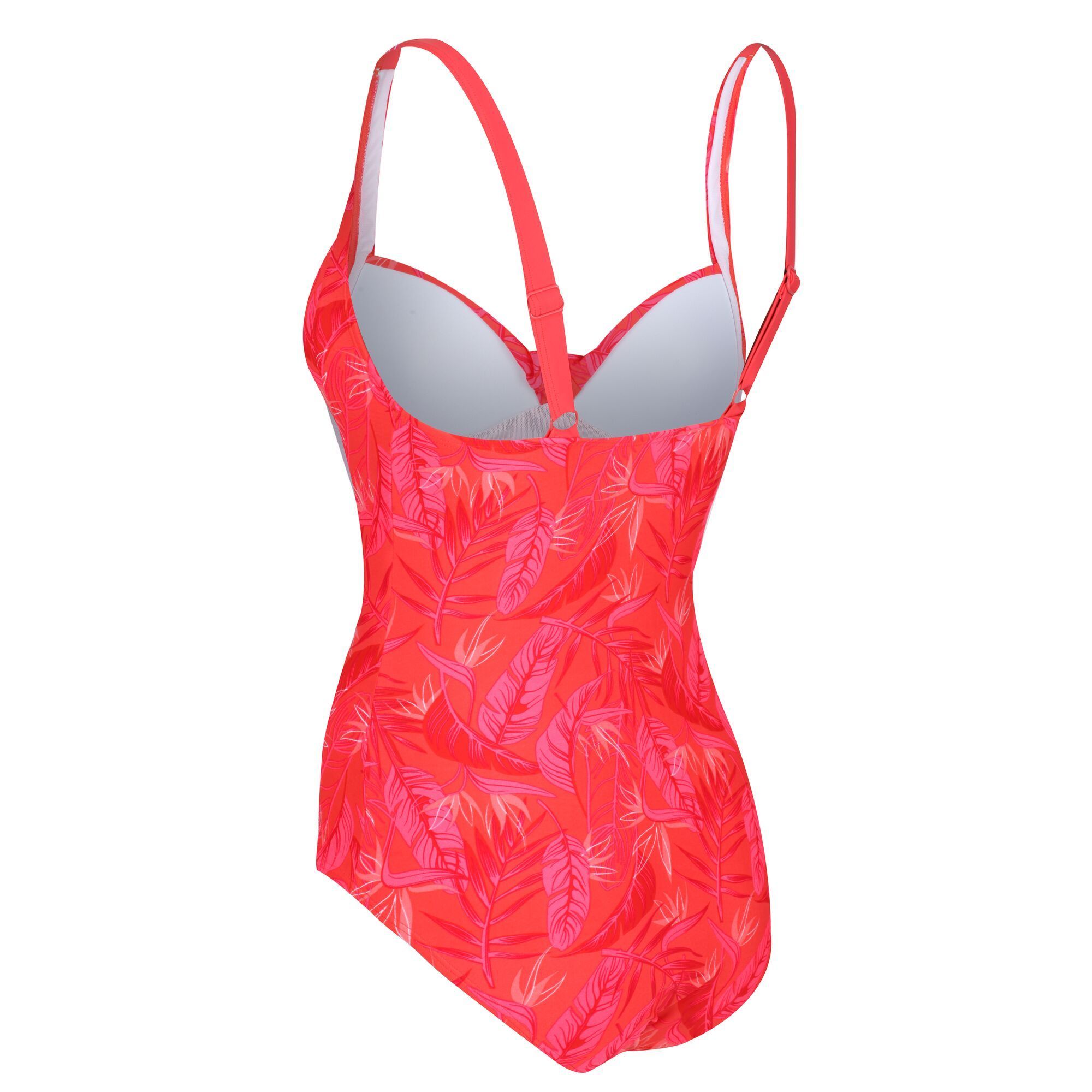 Regatta Womens/Ladies Sakari Swimming Costume (Red Sky Print)