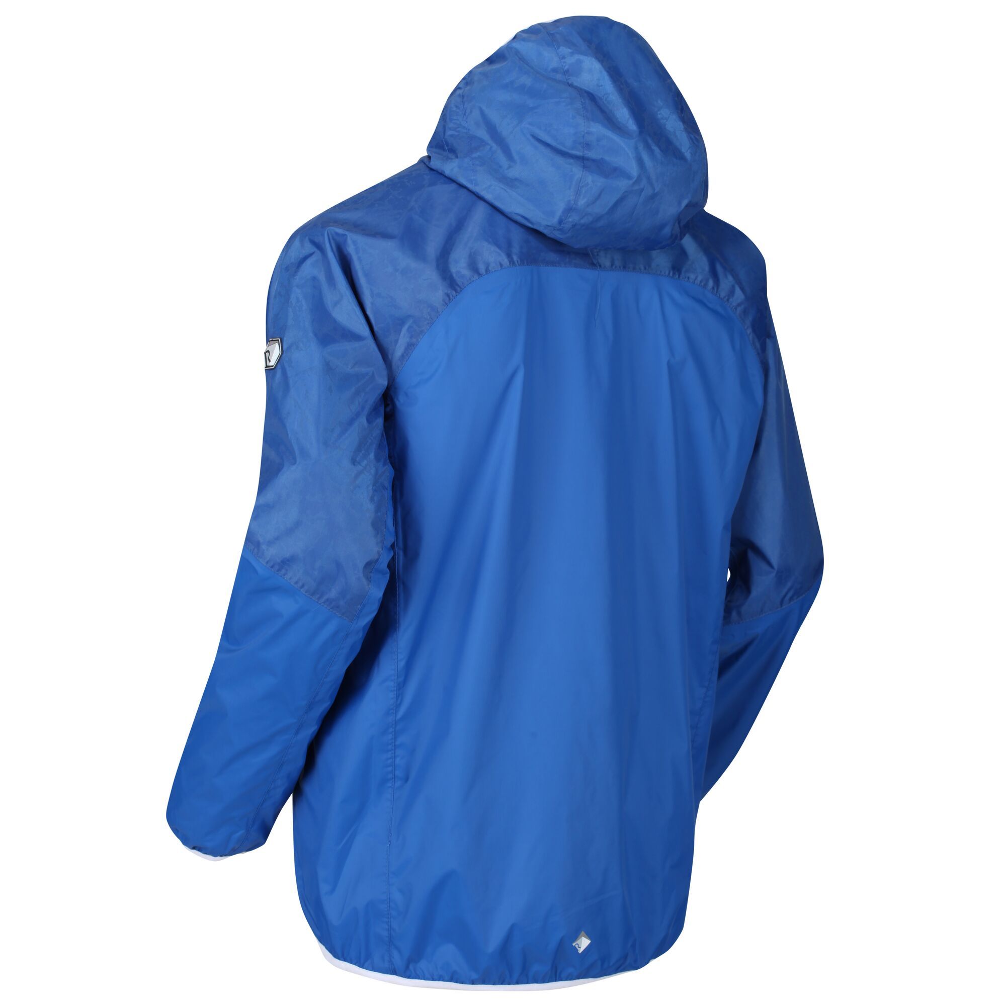 Waterproof hooded jacket with stretch trim on hood, cuffs, and hem. Made from lightweight Isolite 5000 fabric. Mesh lining on hood. Ideal for wet weather or as a light layer. 100% polyamide. Hand wash.