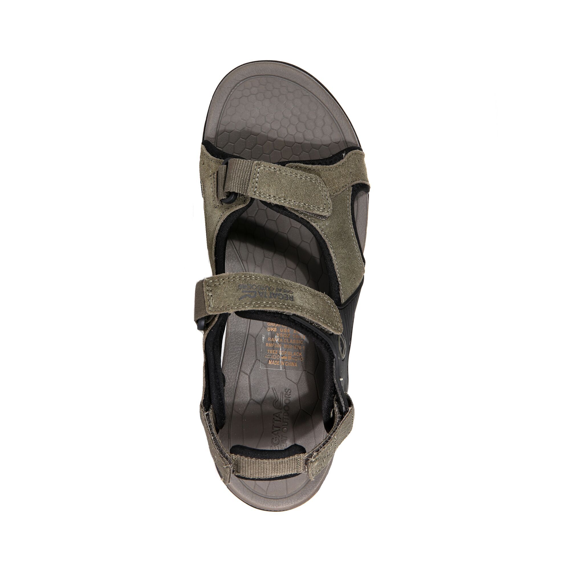 75% Suede, 15% Rubber, 10% Polyester. Rafta Classic sandal delivers friction-free comfort and support. Neoprene backed suede hugs the foot with three points of adjustment while moulded rubber stabilises and protects. EVA cushioning and a durable rubber outsole make sure you cruise through the day.