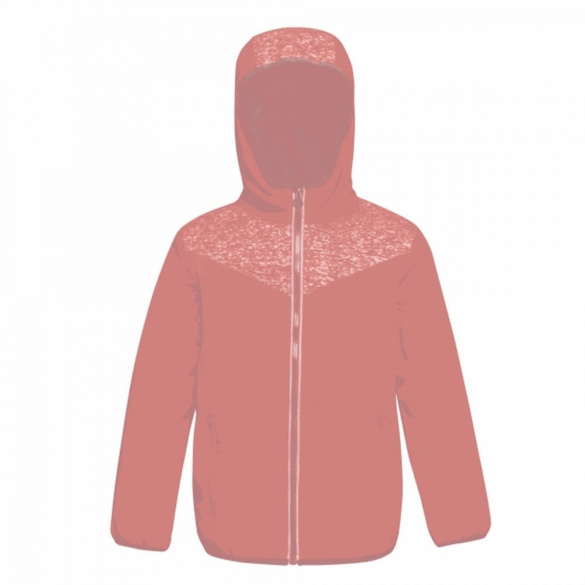 Childrens hooded jacket made of waterproof Hydrafort 5000 Polyester fabric. Windproof, with taped seams. High loft Polyester insulation - 120gsm body/ 100gsm sleeve. Polyester lining. Grown on hood. 2 zipped lower pockets. Highly reflective printed panels in strategic zones for enhanced visibility. Stretch binding to hood opening, cuffs, and hem. Inner stormflap with chin guard. Zip entrance in lining for embroidery access. Ideal for wearing outdoors on a cold day. 100% Polyester.