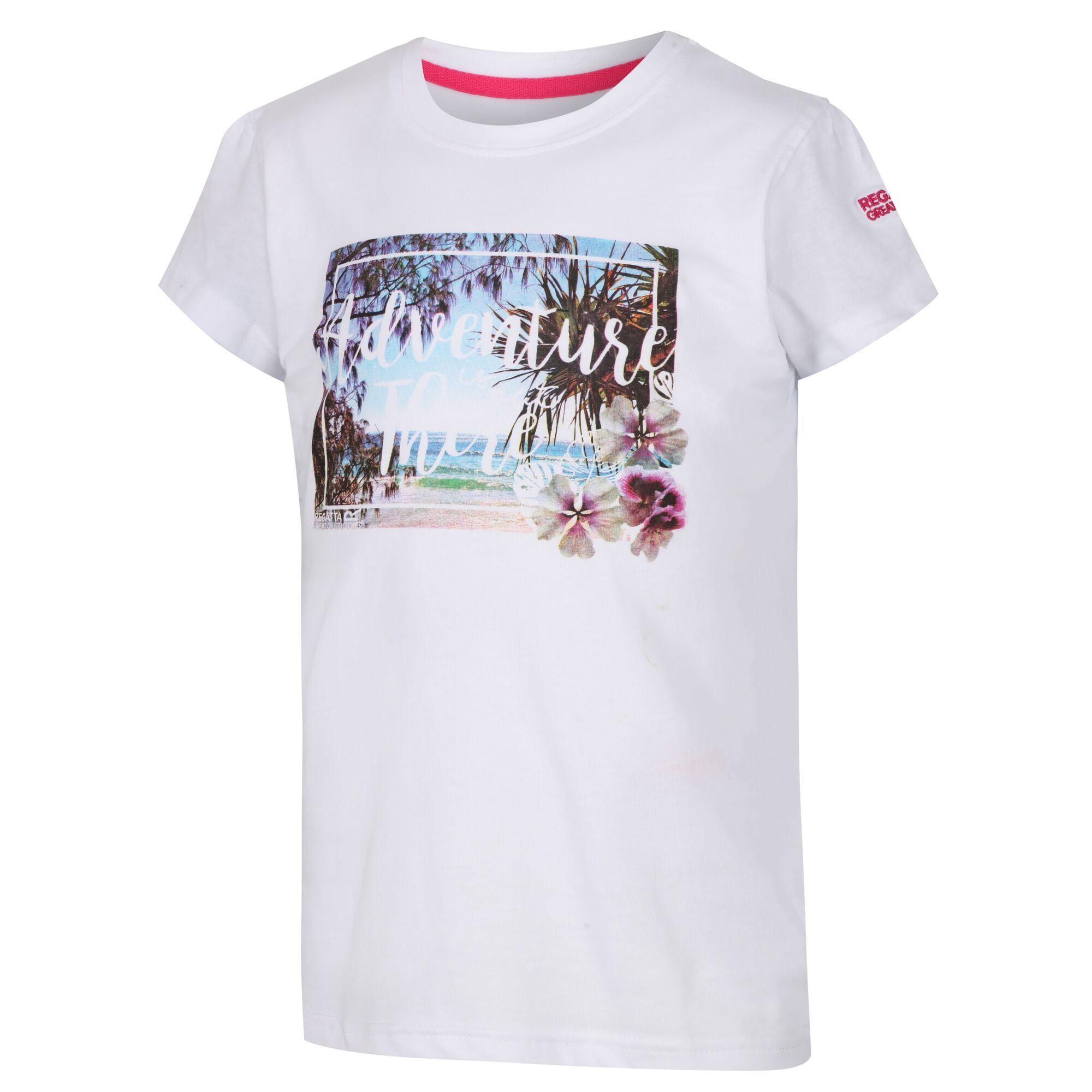 100% Cool weave cotton. Naturally breathable and light-to-wear. Graphic print.