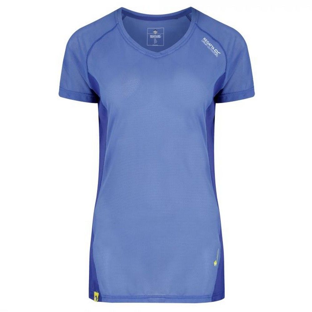 92% Polyester, 8% Elastane. Ultra lightweight and breathable.Quick drying wicking performance. Lightweight and packable design. Mesh fabric.