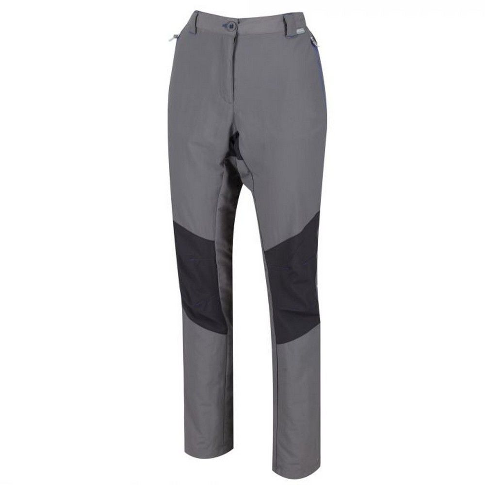 100% lightweight polyamide fabric. Stretch fabric to knee and seat panels. Durable water repellent finish. UV Protection (UPF) of 40+. Part-elasticated waist. 2 zipped side pockets.
