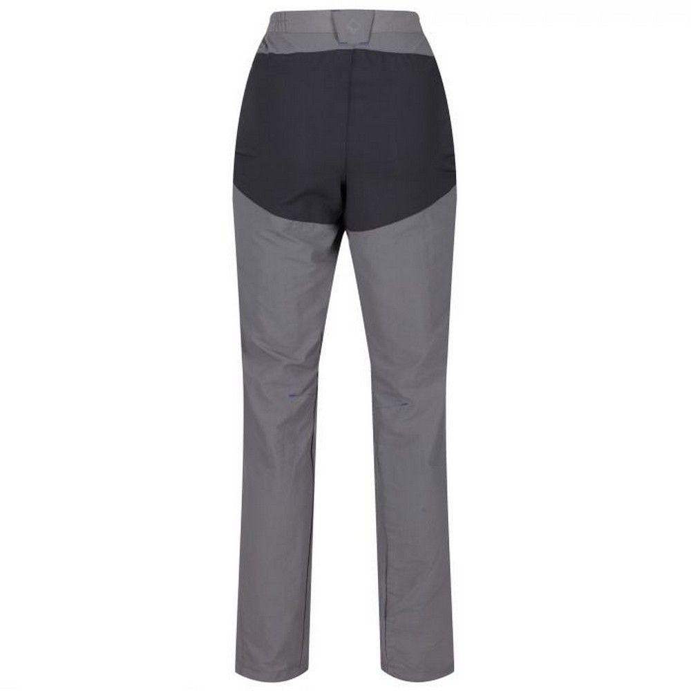 100% lightweight polyamide fabric. Stretch fabric to knee and seat panels. Durable water repellent finish. UV Protection (UPF) of 40+. Part-elasticated waist. 2 zipped side pockets.