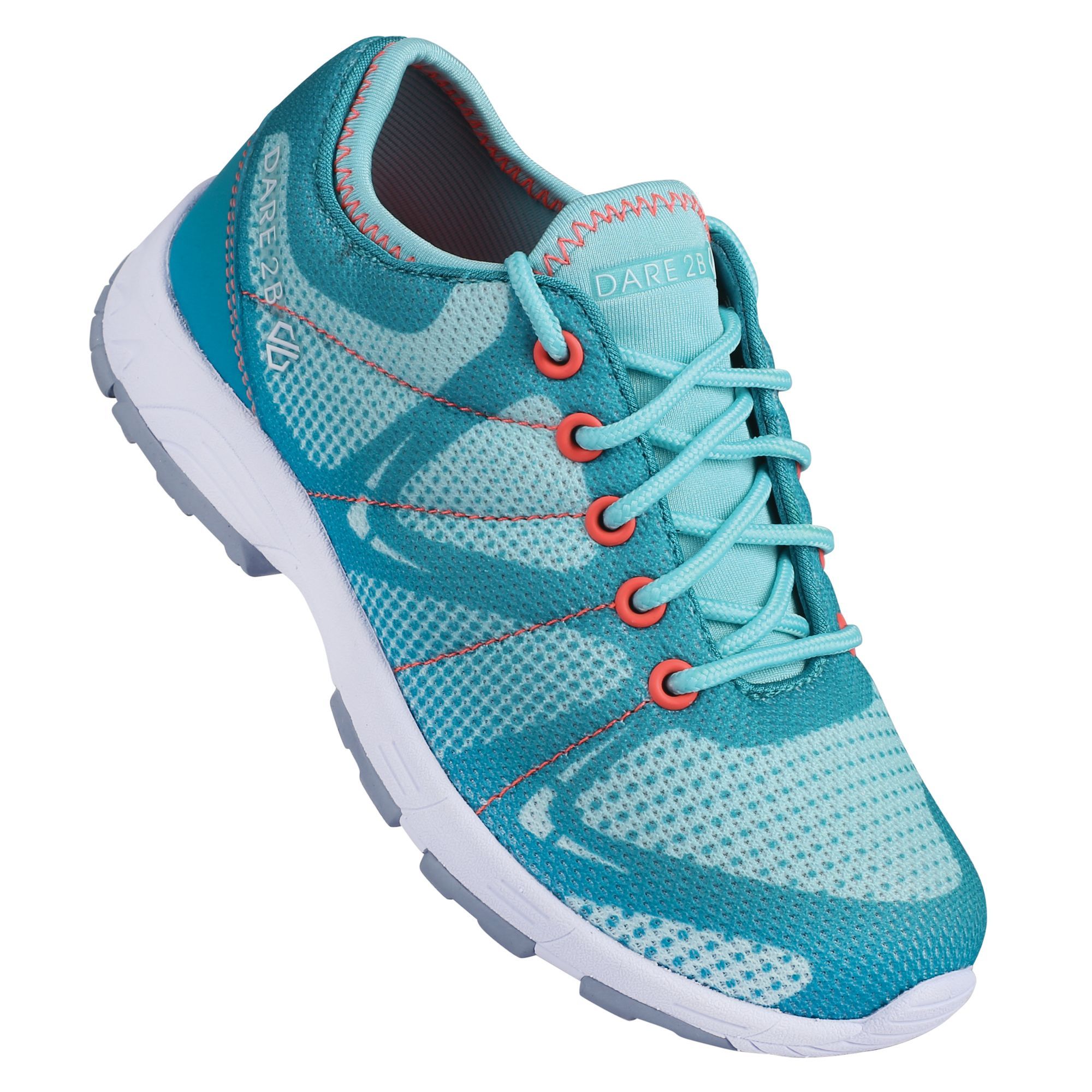 Polyurathane 10%/ Polyester 90%. Lightweight breathable mesh upper. Sock fit for easy on/off. Die cut EVA footbed for underfoot comfort and support. EVA midsole with TPR pods for a balance of traction and underfoot comfort.