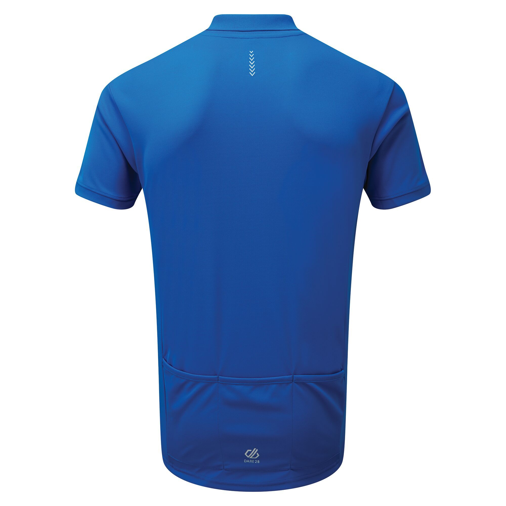 100% polyester Q-Wic plus lightweight pique fabric.  odour control treatment. Good wicking performance. Ribbed collar. 3 button placket. 3 compartment pockets at rear. Reflective detail for enhanced visibility.
