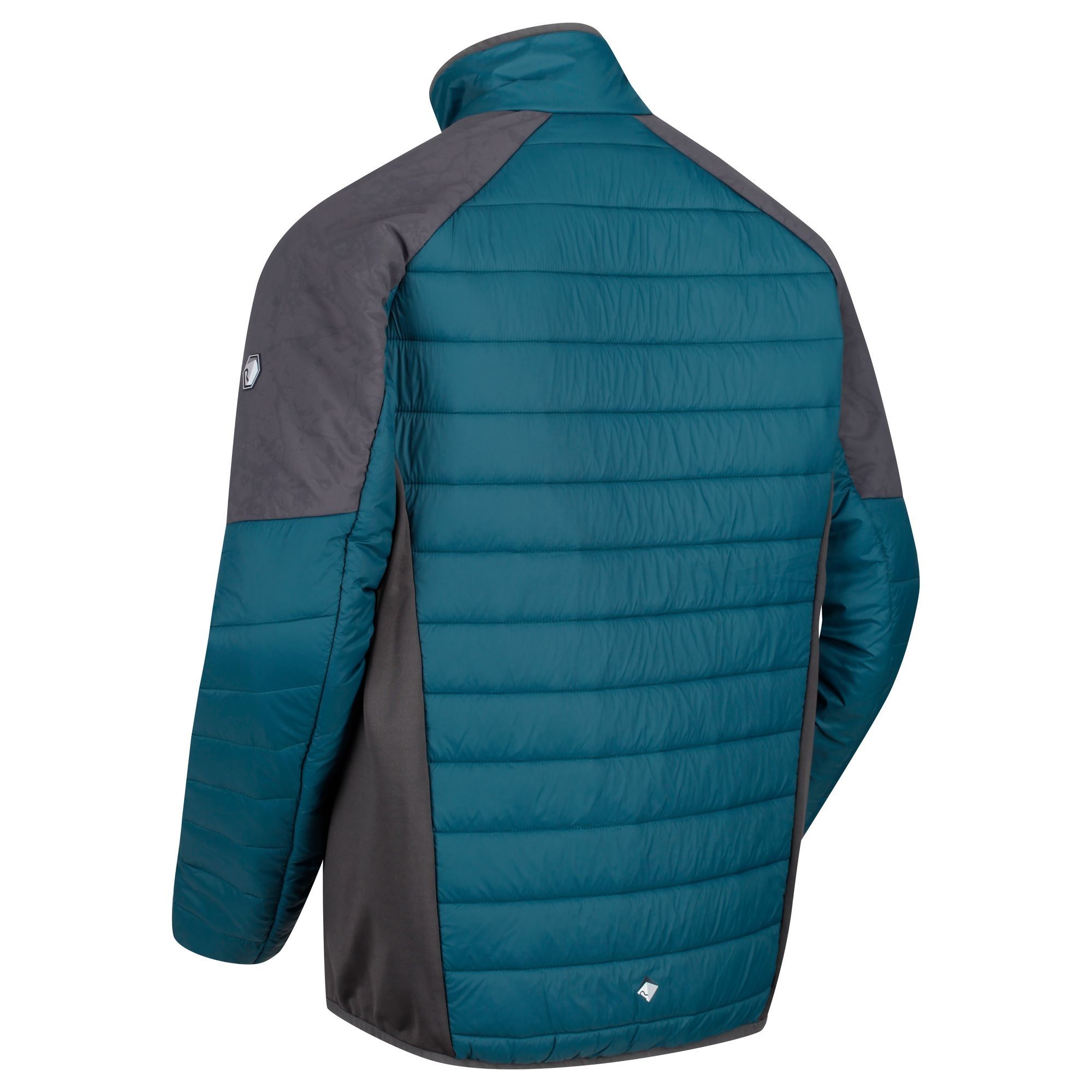 100% lightweight 20d polyamide fabric. Highly reflective printed panels in strategic zones for enhanced visibility. Durable water repellent finish. Lightweight Alpaca wool blend insulation to keep you warm even when wet. 2 zipped lower pockets. Stretch binding to collar and hem.