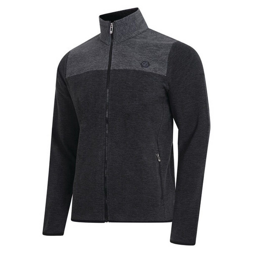 100% Polyester marl fleece. Full length zip. 2 x lower zip pockets. Stretch binding to cuffs and hem. 180gsm.