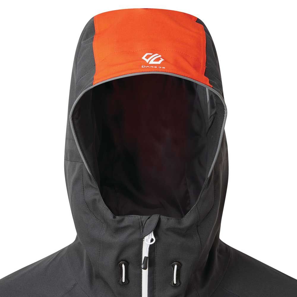 Material: 100% Polyester. Lightweight and breathable jacket with robust Oxford water-resistant stretch-woven fabric which uses ARED VO2 20 000 fabric technology. Hood with quick-adjust cords, water-repellent zipped pockets and adjustable cuffs. Includes 2 chest pockets, 2 lower pockets and 1 internal pocket, all with water repellent zips.
