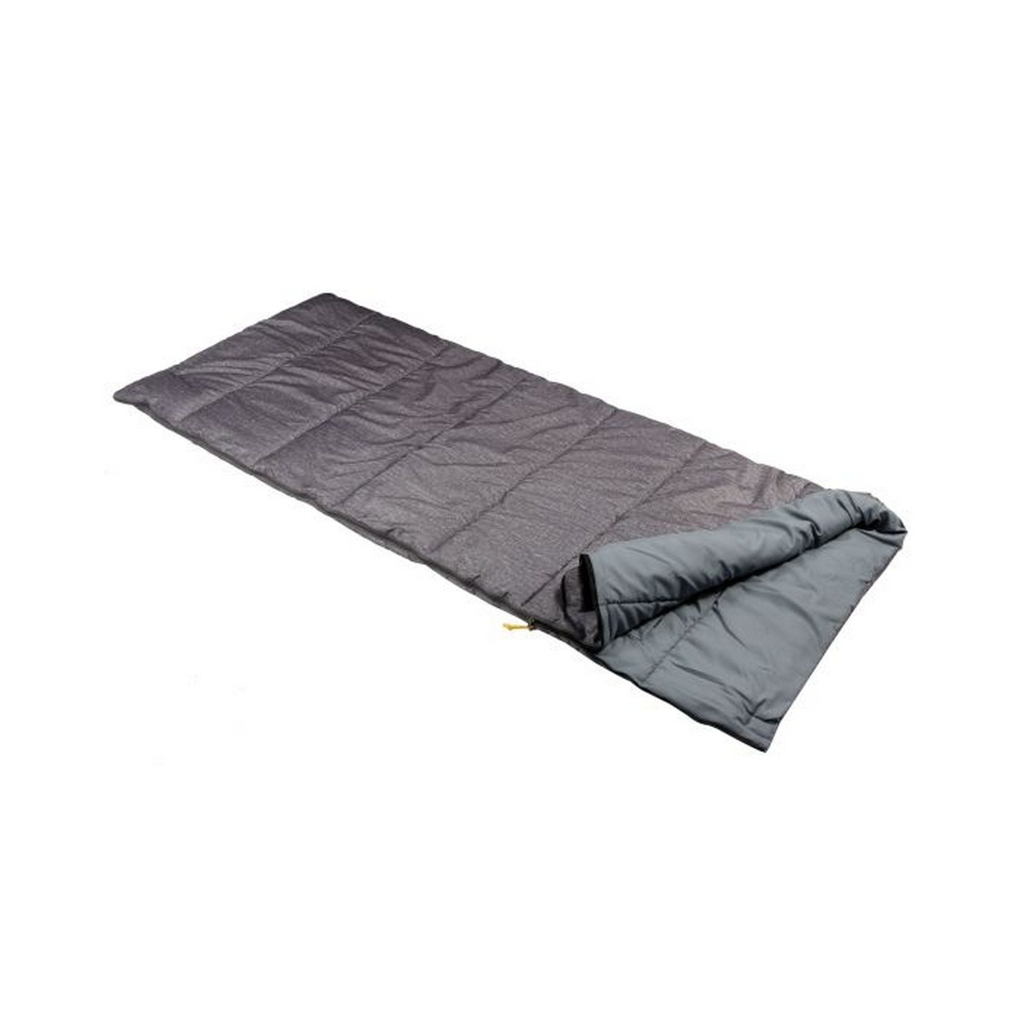 2 Season single rectangular sleeping bag. 100% Polyester.