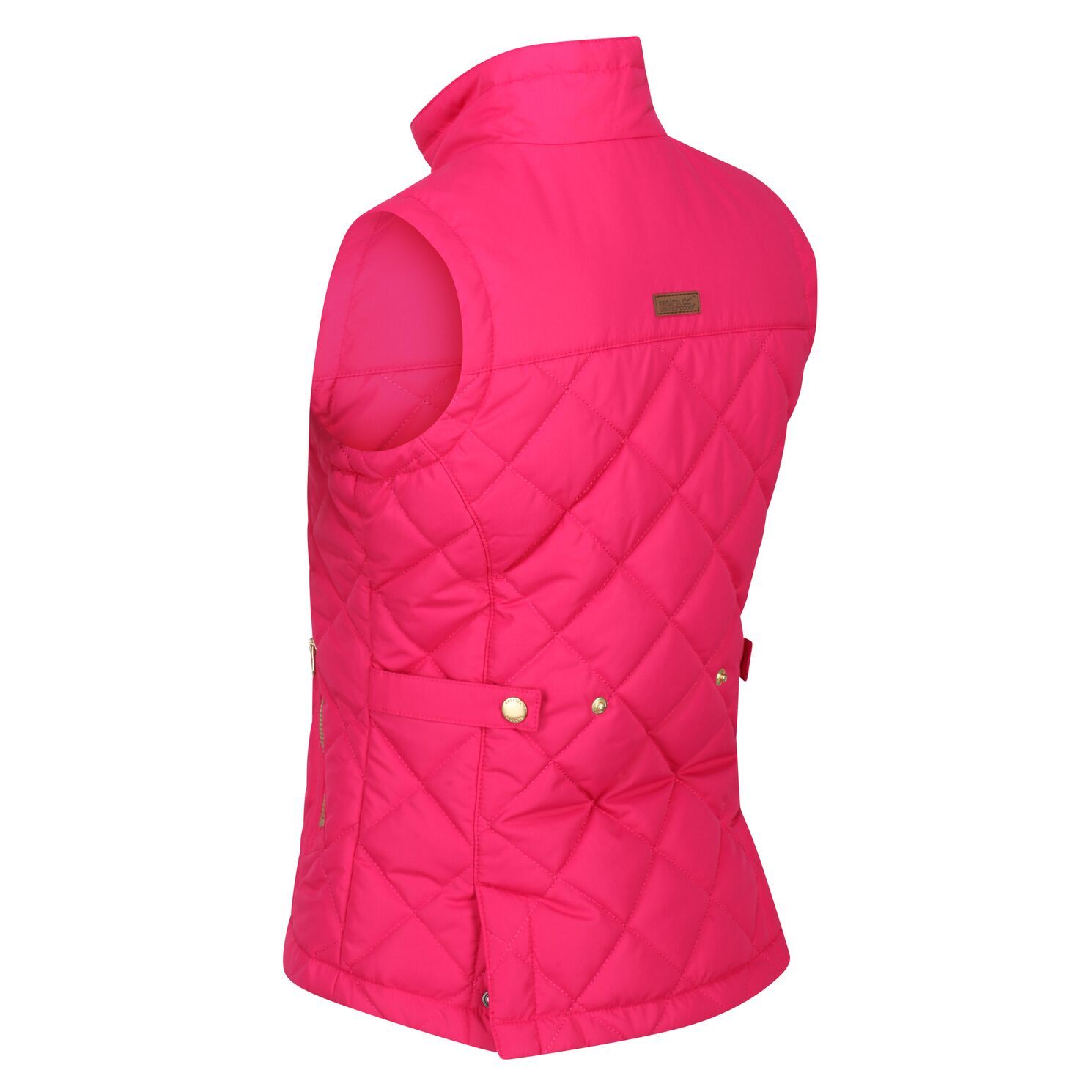 Material: 100% polyester. Water repellent quilted micro poplin fabric. Thermo guard insulation. 100% polyester taffeta printed lining. 2 zipped lower pockets. Back tab waist adjusters. Back vents with stud fastening. Chest sizes to fit: (3-4 Yrs): 55-57cm, (5-6 Yrs): 59-61cm, (7-8 Yrs): 63-67cm, (9-10 Yrs): 69-73cm, (11-12 Yrs): 75-79cm, (13 Yrs): 82cm, (14 Yrs): 86cm, (15-16 Yrs): 89-92cm.