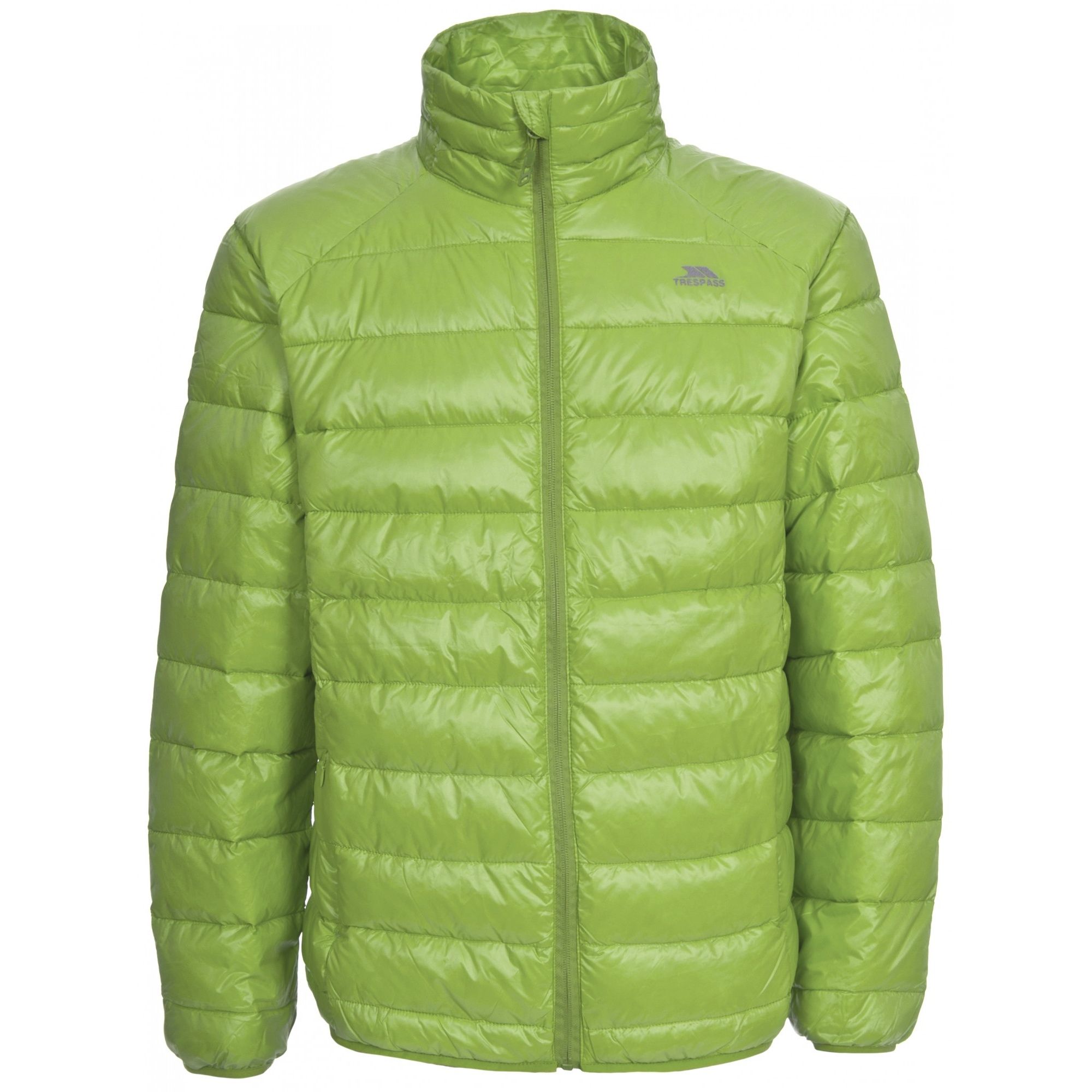 Ultra lightweight jacket. 2 Concealed zip pockets. Low profile front zip. Stuff sack in pocket. Matching binding at hem and cuff. 80% Down/20% Feather. Shell: 100% Polyamide, Lining: 100% Polyamide, Downproof Lining. Trespass Mens Chest Sizing (approx): S - 35-37in/89-94cm, M - 38-40in/96.5-101.5cm, L - 41-43in/104-109cm, XL - 44-46in/111.5-117cm, XXL - 46-48in/117-122cm, 3XL - 48-50in/122-127cm.