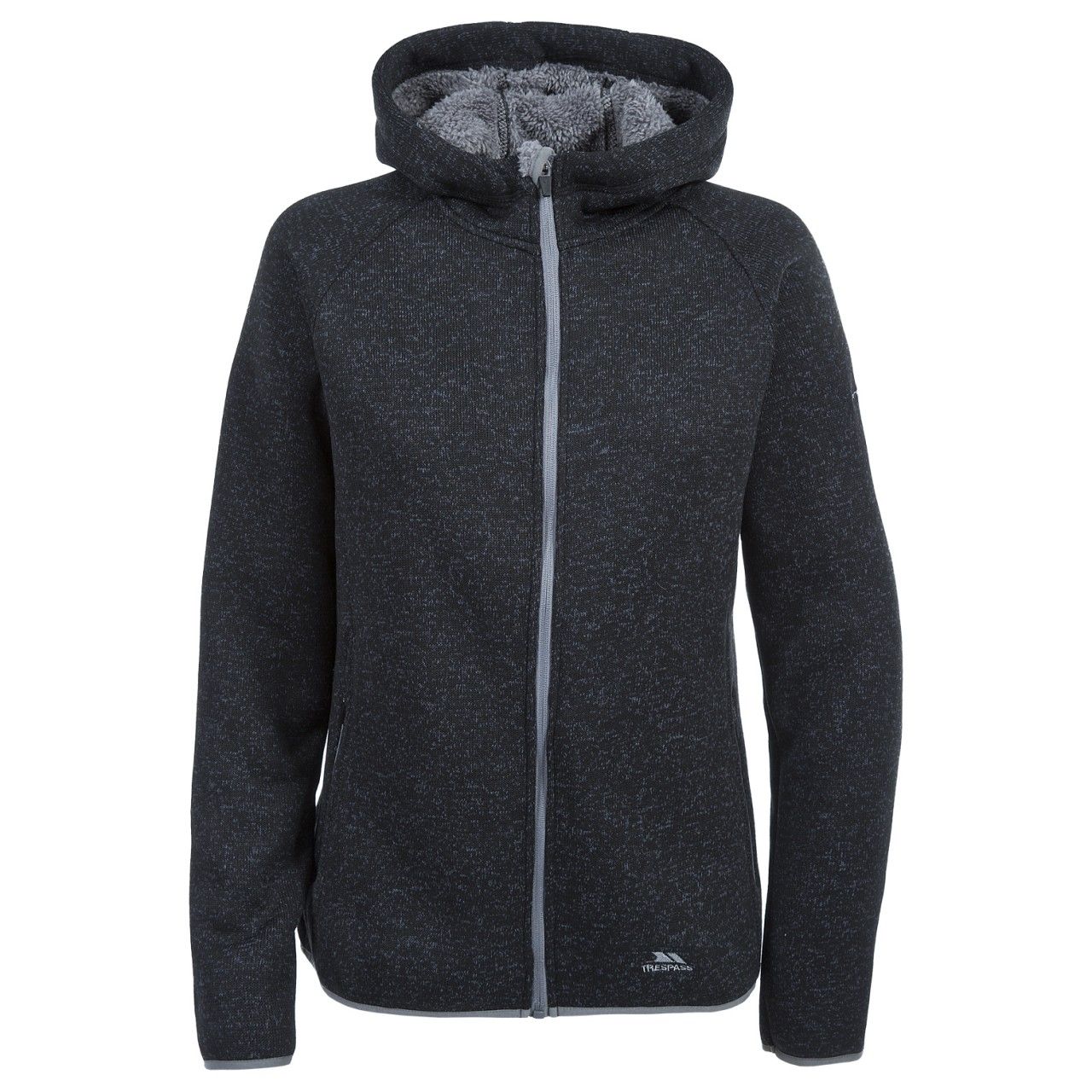 Trespass Womens/Ladies Valeo Full Zip Fleece Hoodie Jacket