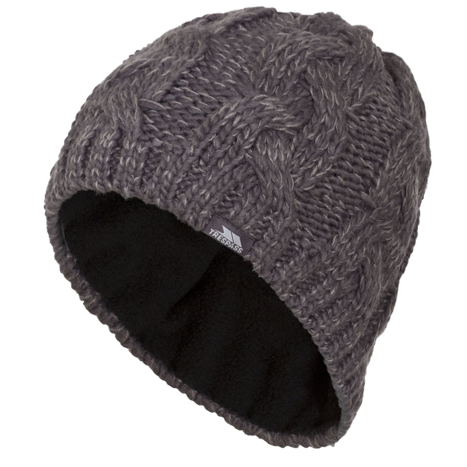 The Tomlins mens knitted beanie hat will enable you to head out into wintry weather knowing you`ll be properly protected against the cold. Half fleece lined. Knitted beanie hat. Woven label. Material: Outer: 100% Acrylic. Lining: 100% Polyester anti pil fleece.
