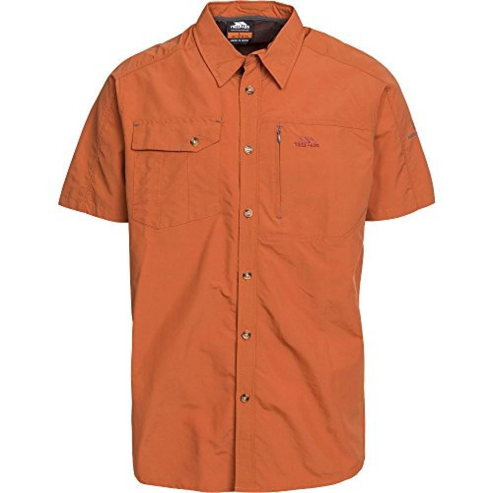 Trespass Mens Lowrel Short Sleeve Travel Shirt
