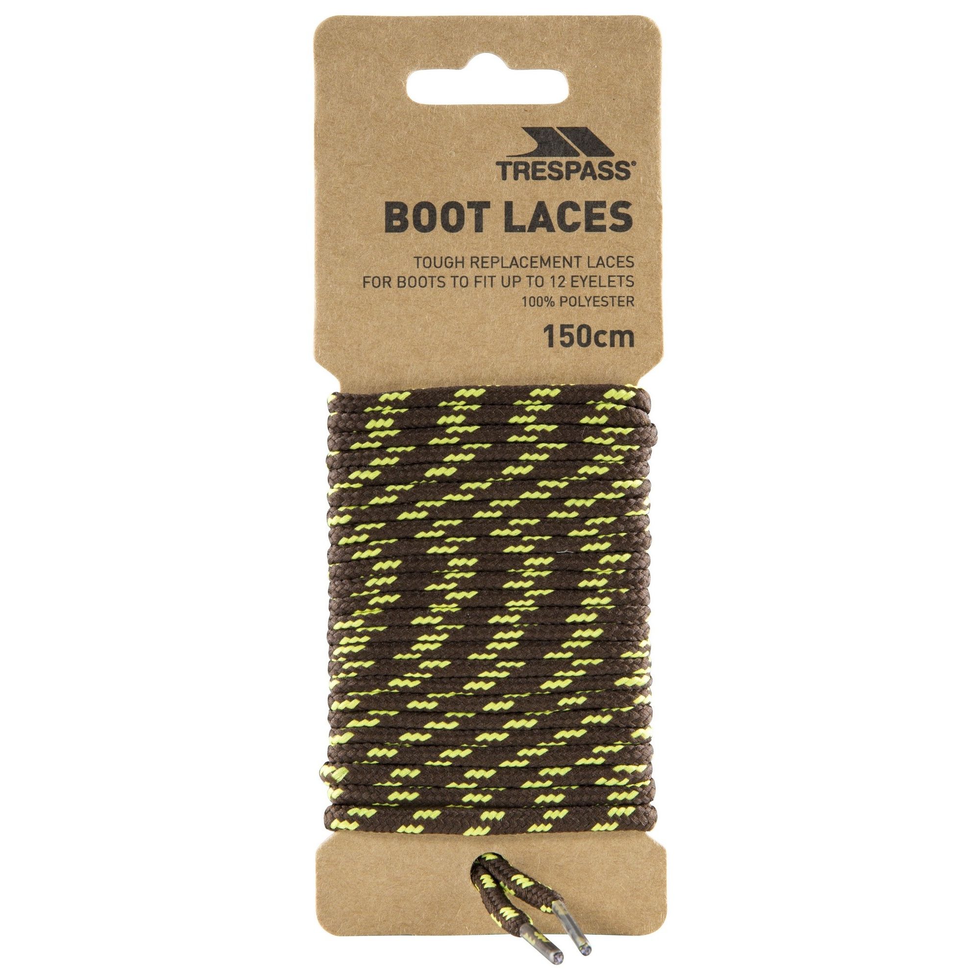 Boot laces. 150cm/59 inch. 100% Polyester.