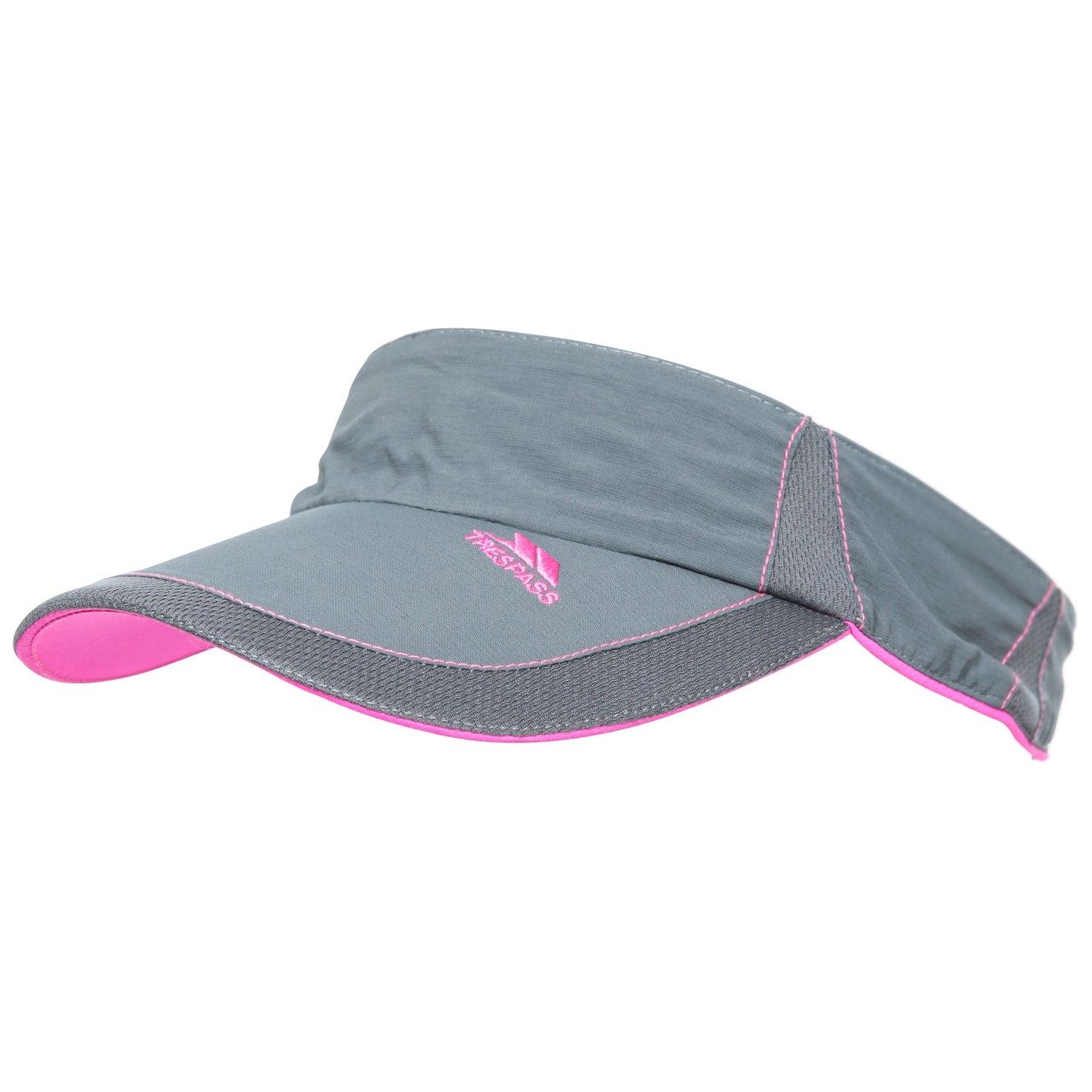 Unisex visor. Moulded peak. Reflective details. Contrast trims. Adjustable strap. 100% Polyester.
