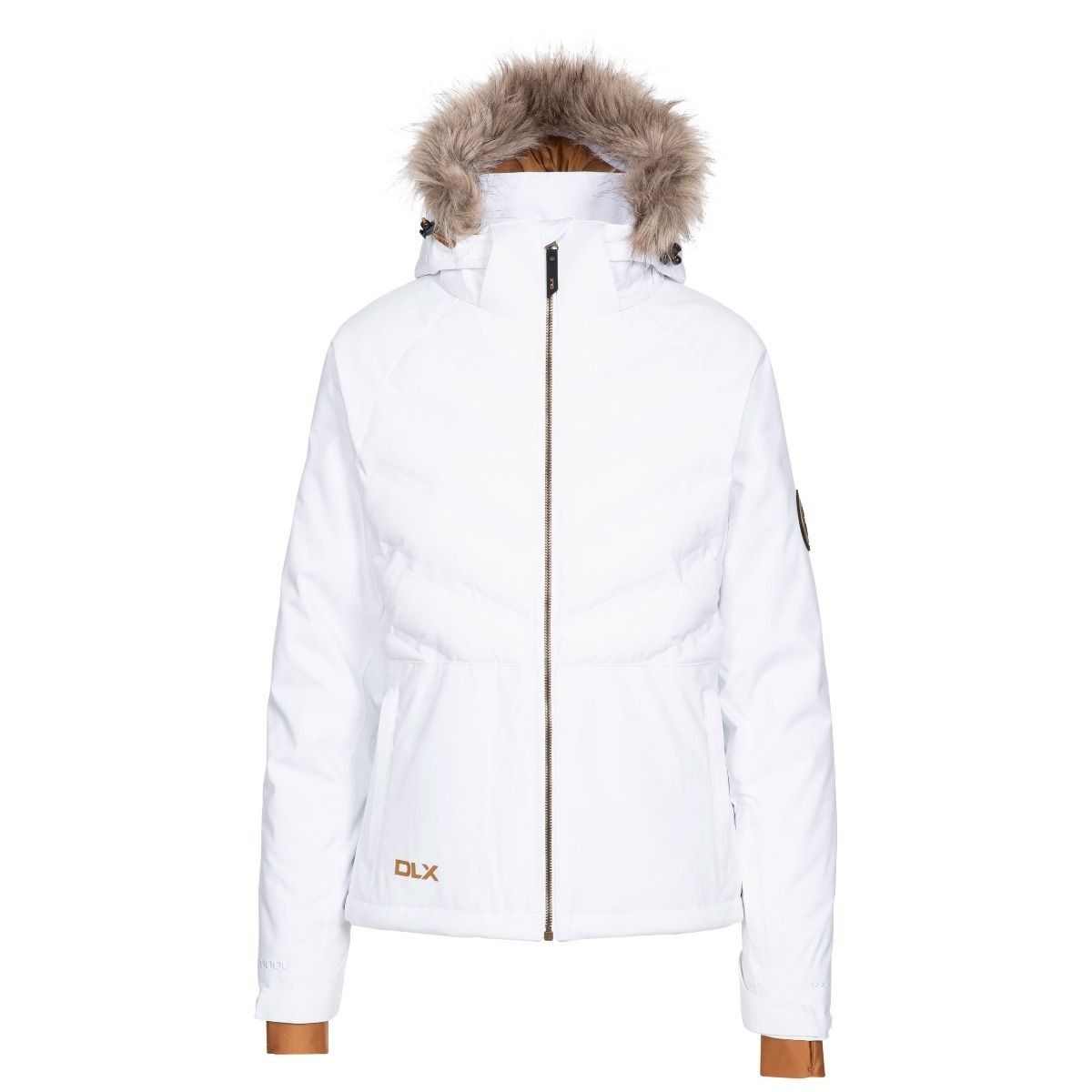 Trespass Womens/Ladies Elisabeth Ski Jacket (White)