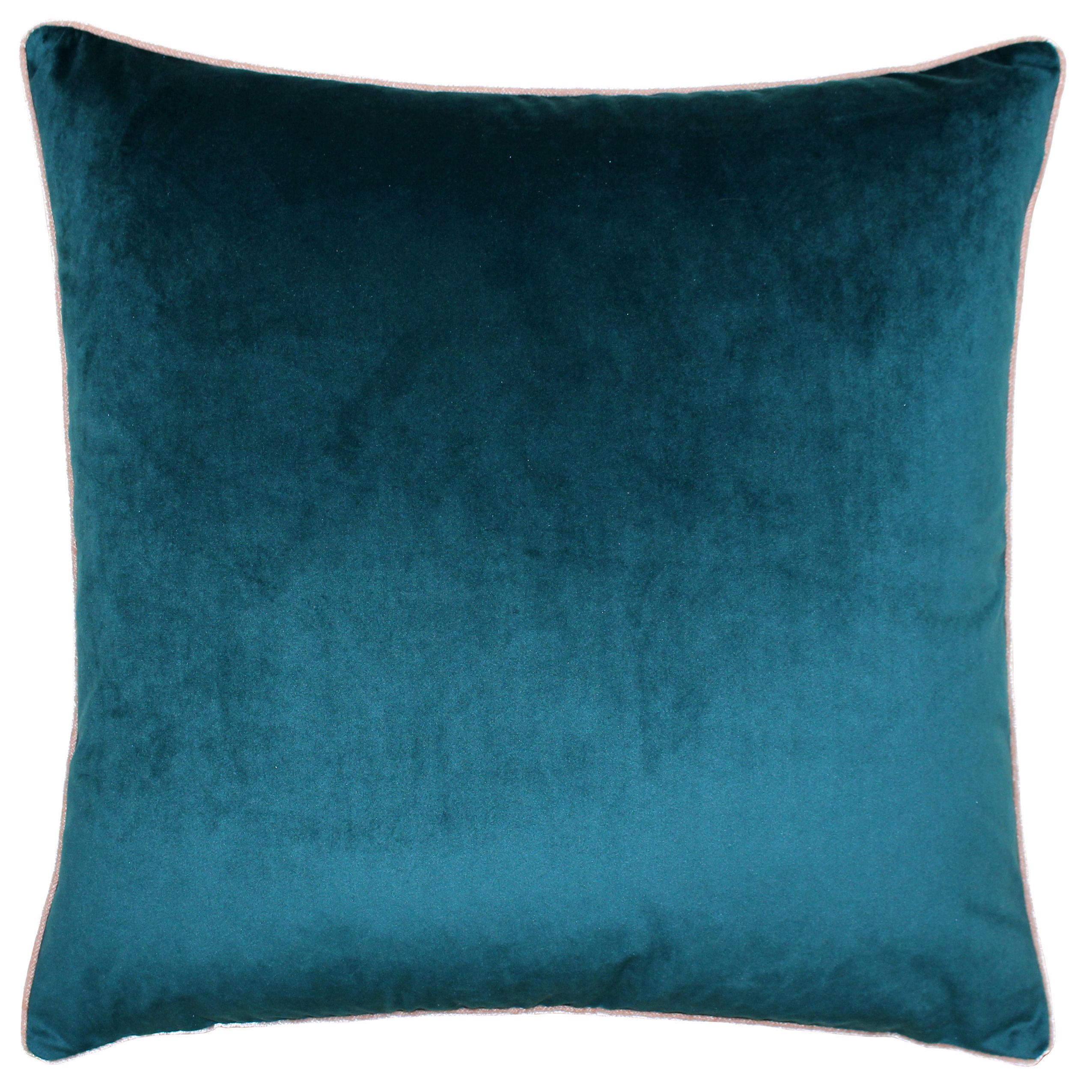 You need never worry about matching your cushions with the Meridian range. Made of unspeakably soft velvet feel fabric no words or pictures can do these covers justice. Each larger than average cushion has a plain front and reverse with contrasting piped edges in a range of rich complimentary colours which feature throughout the entire collection. With a small and discreet zip closure they are easy to fill and secure. These sumptuous Polyester Filled Cushions are made of 100% hard-wearing polyester and are incredibly easy to care for as they are all machine wash and iron appropriate.