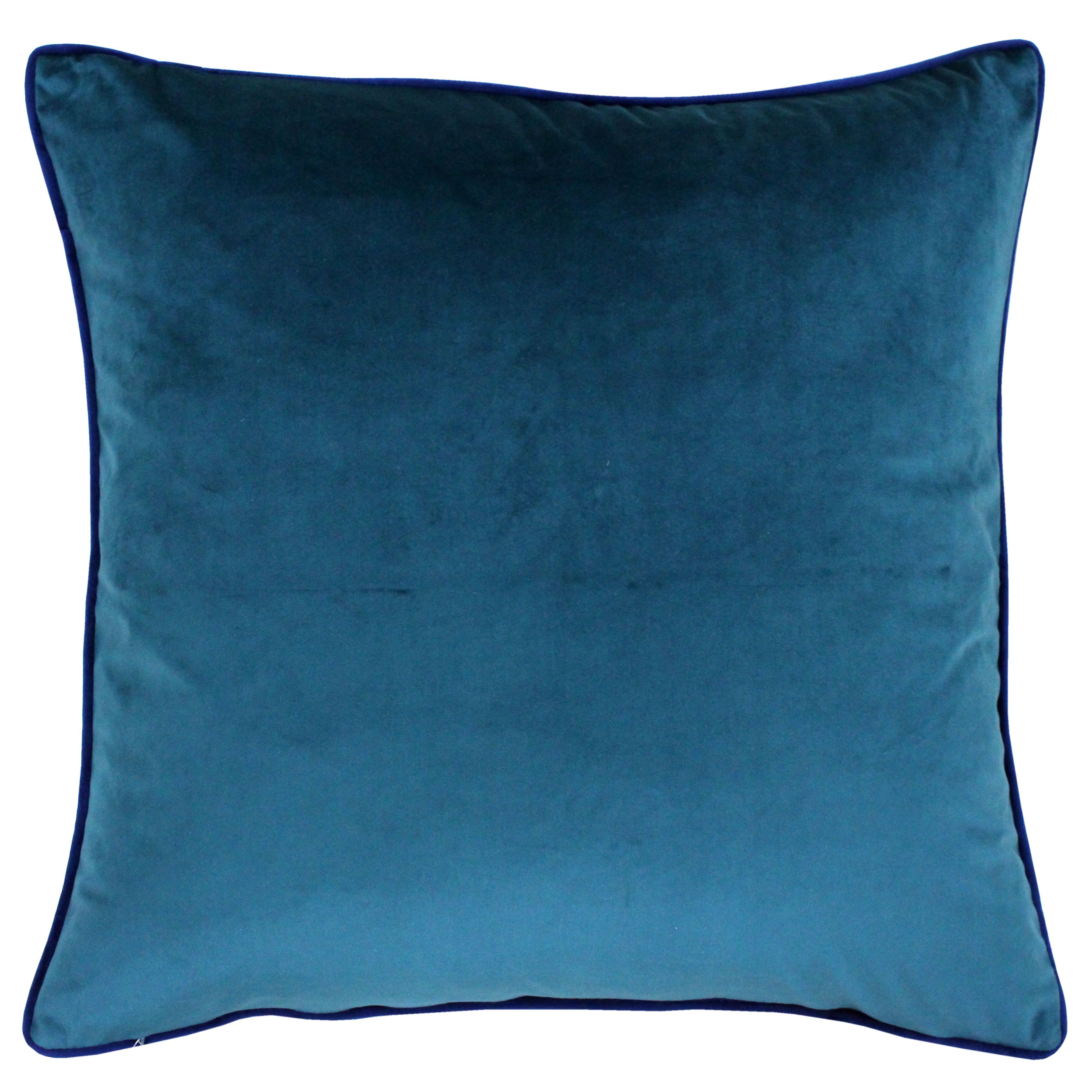 You need never worry about matching your cushions with the Meridian range. Made of unspeakably soft velvet feel fabric no words or pictures can do these covers justice. Each larger than average cushion has a plain front and reverse with contrasting piped edges in a range of rich complimentary colours which feature throughout the entire collection. With a small and discreet zip closure they are easy to fill and secure. These sumptuous Polyester Filled Cushions are made of 100% hard-wearing polyester and are incredibly easy to care for as they are all machine wash and iron appropriate.