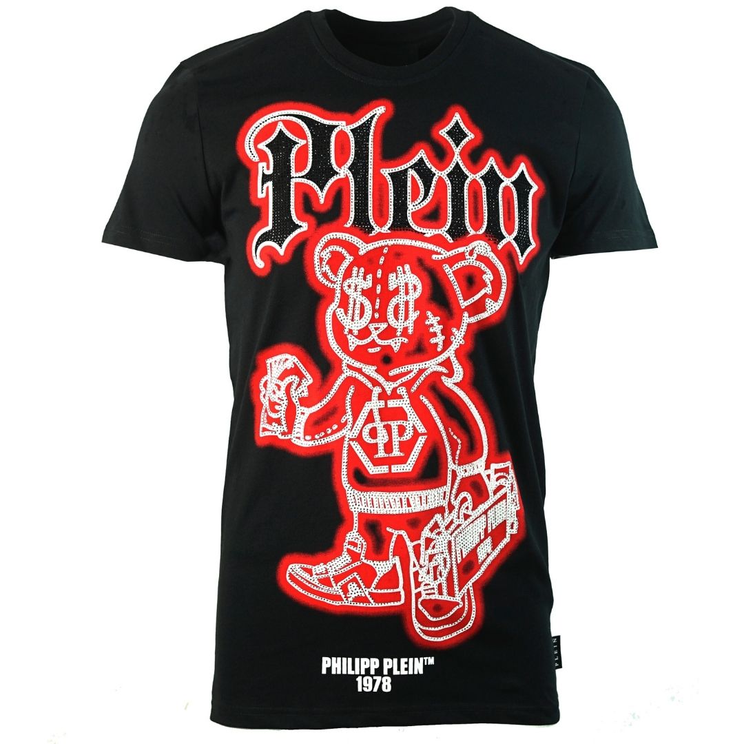 philipp plein tshirt teddy bear