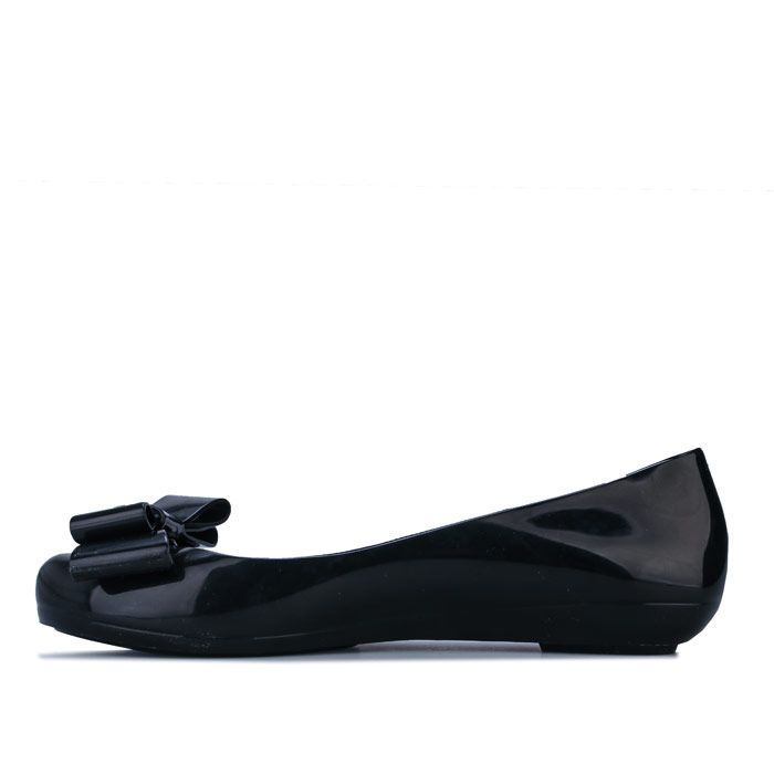 Womens Zaxy Pop Glamour Bow Shoes in black.<BR><BR>Eco-friendly pumps with a delicious vanilla scent and bow embellishment.<BR>- Patent upper.<BR>- Round toe.<BR>- Slip-on construction.<BR>- Bow embellishment to front.<BR>- Padded footbed with a soft smooth lining.<BR>- 100% recyclable and vegan friendly.<BR>- Synthetic upper  lining and sole.     <BR>- Ref: 82888-01003