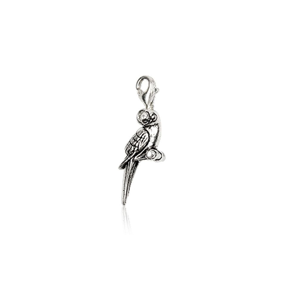 925 Silver Parrot Charm's