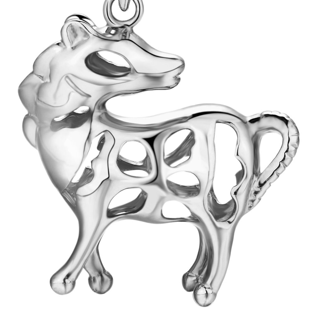 Horse Pendant in Sterling Silver
