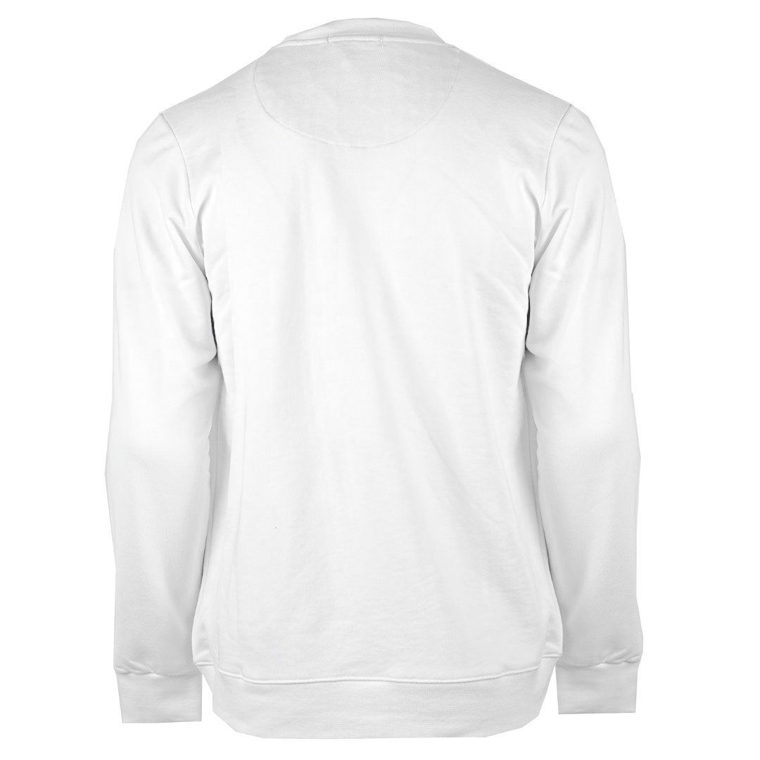 Aquascutum Waterfield Logo White Sweatshirt. Aquascutum Waterfield Logo White Sweatshirt. Elasticated Collar, Sleeve Ends and Waist. 100% Cotton Sweater. Regular Fit, Fits True To Size. Made In Italy, QMF002L0 01