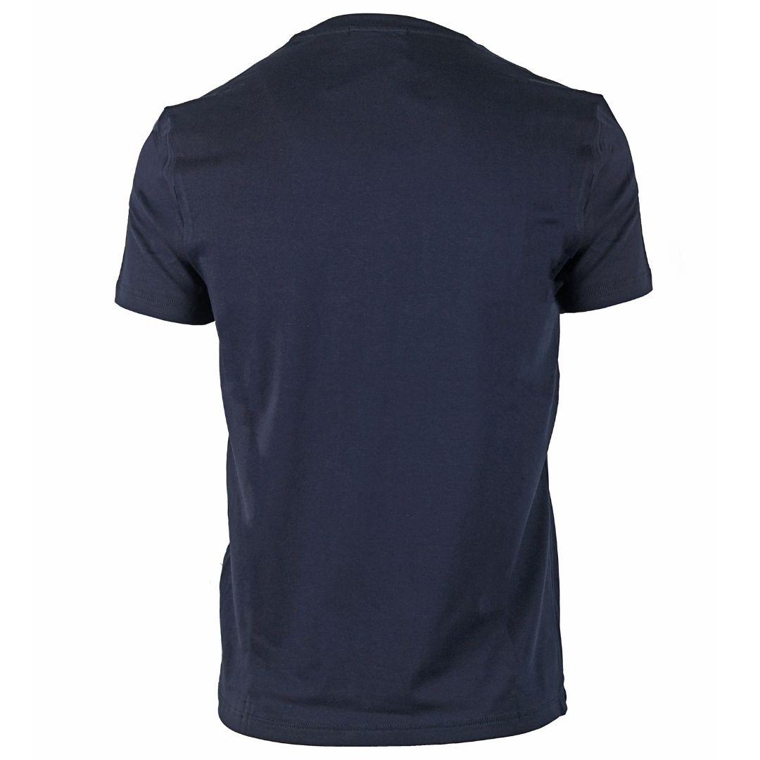 Aquascutum Crew Neck Navy T-Shirt. Aquascutum Crew Neck Navy T-Shirt. Crew Neck, Short Sleeves. Stretch Fit 95% Cotton 5% Elastane. Regular Fit, Fits True To Size. Made In Italy, QMT015M0 03