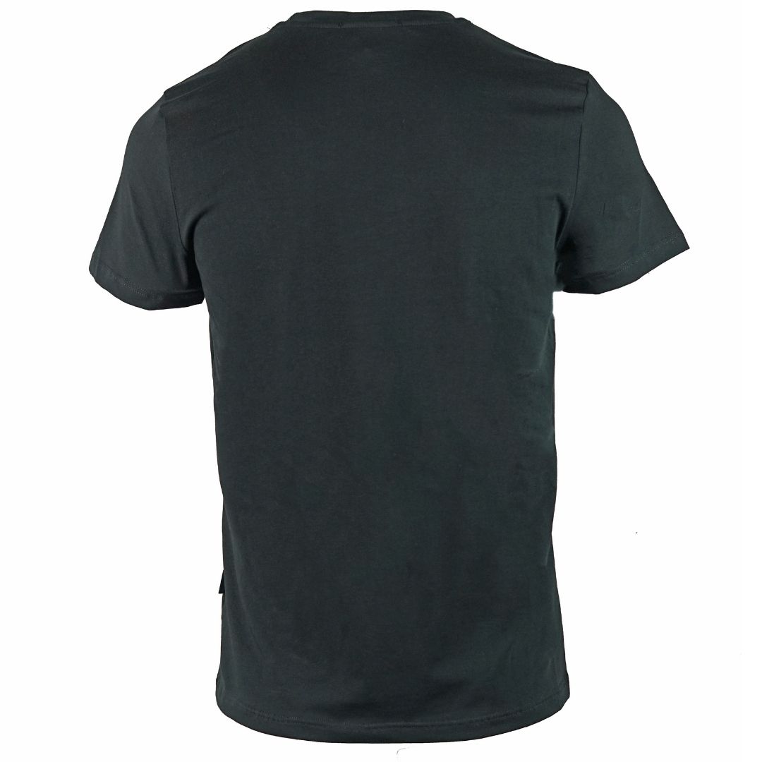 Aquascutum Shoulder Stripe Black T-Shirt. Aquascutum Shoulder Stripe Black T-Shirt. Crew Neck, Short Sleeves. Stretch Fit 95% Cotton 5% Elastane. Regular Fit, Fits True To Size. Made In Italy, QMT017M0 02
