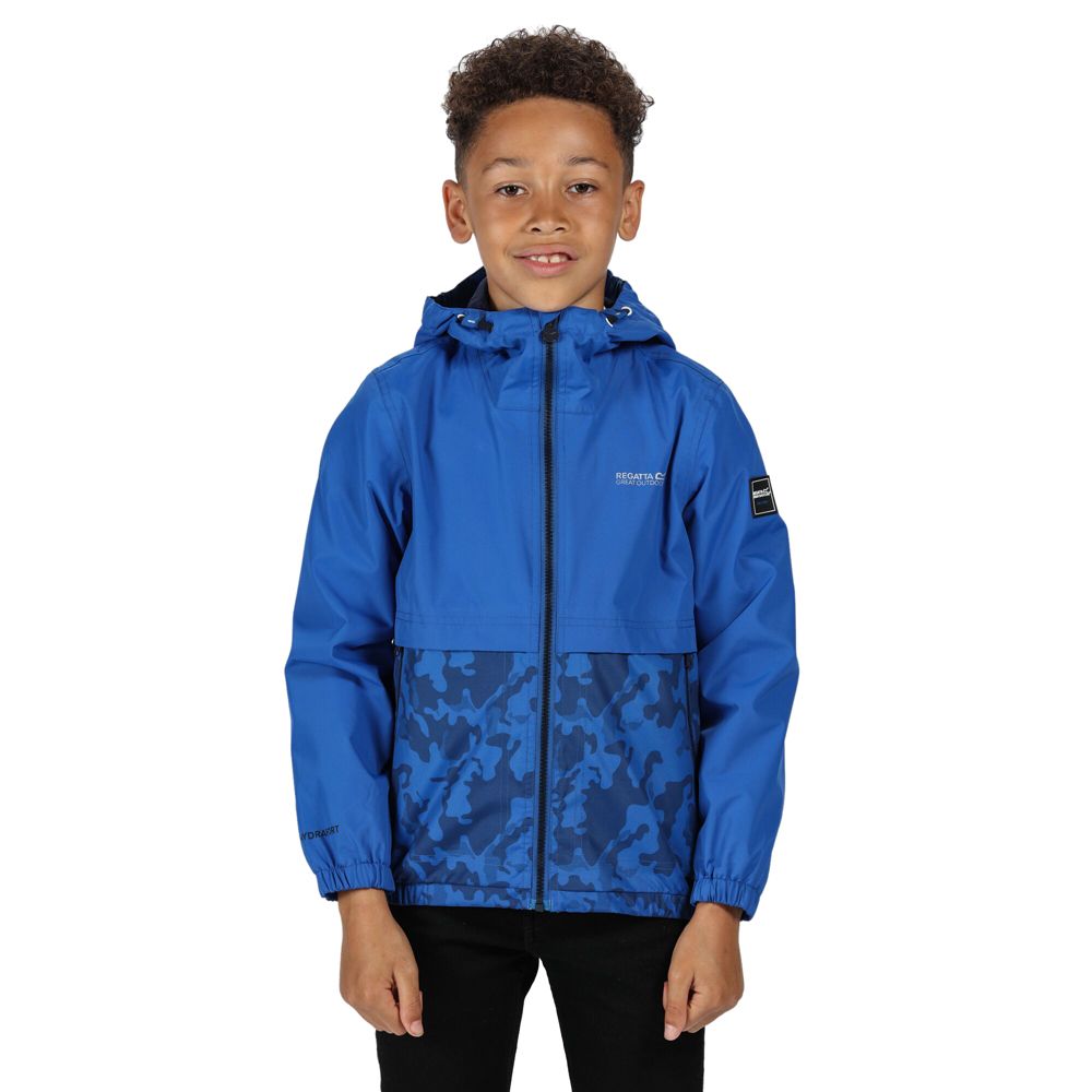 Regatta Boys Haskel Polyester Waterproof Hydrafort Jacket