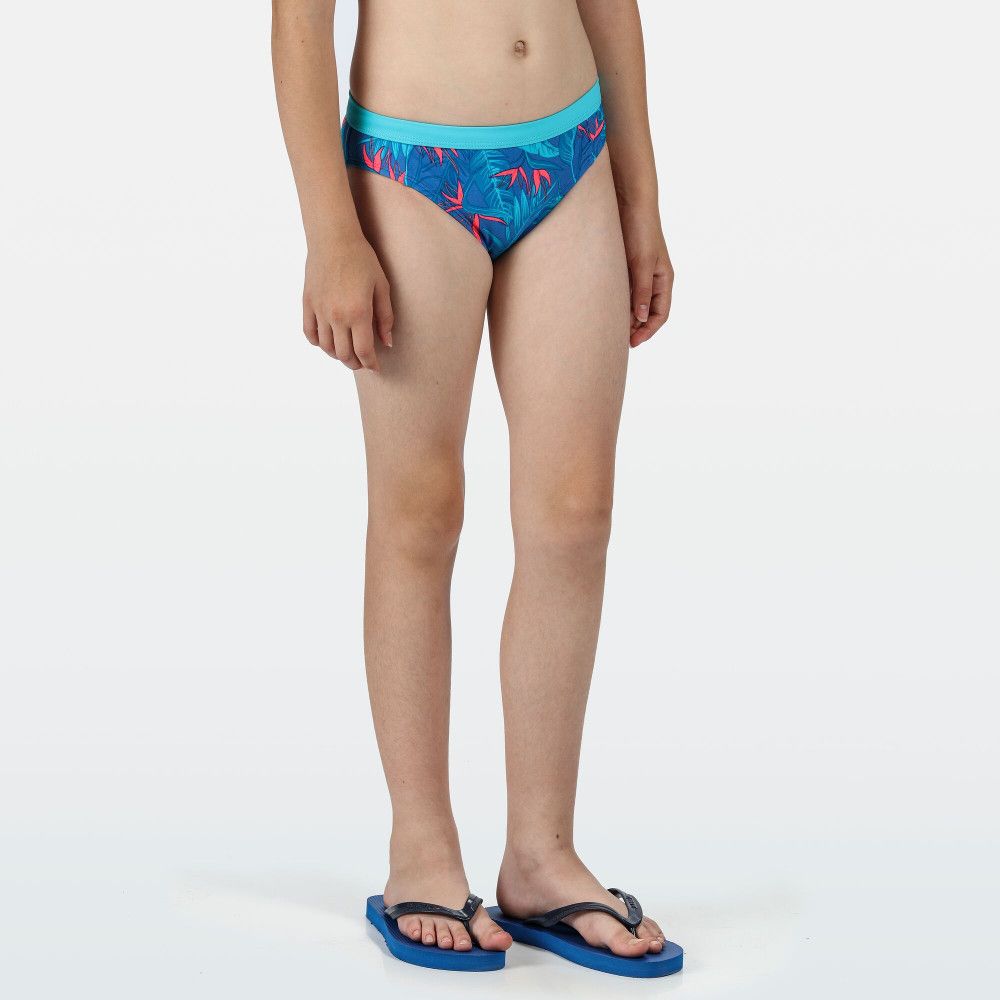 Regatta Girls Hosanna UV Protect Swim Bikini Brief Bottoms