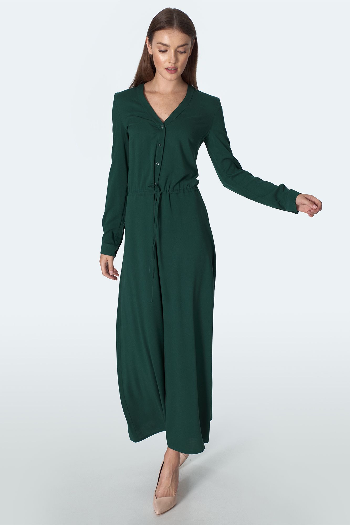 bottega green robe